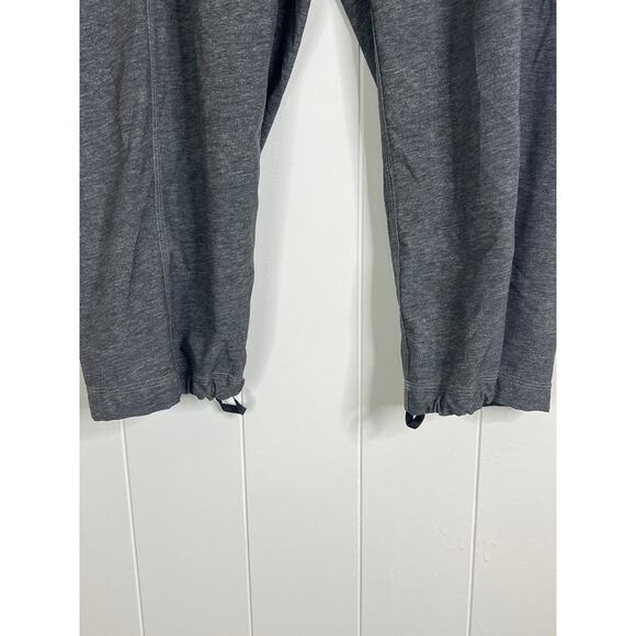 Lululemon Step Lively Crop Heathered Texture Printed Deep Coal Size 6 - Picture 3 of 7
